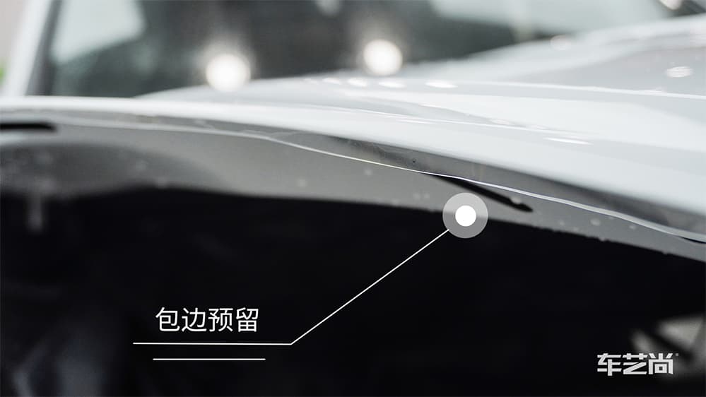 保时捷卡宴白色施工威固漆面保护膜流程及效果展示（图二一）