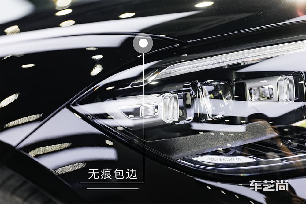 奔驰迈巴赫S480施工威固漆面保护膜过程及效果展示（图一九）