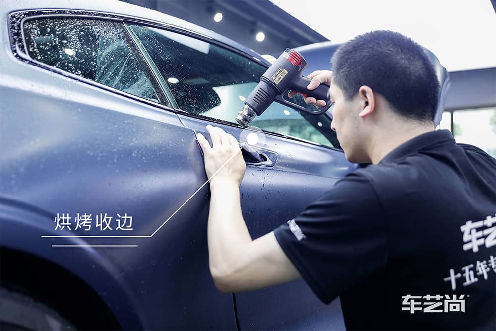 极星 Polestar 1施工威固漆面保护膜过程及效果展示（图九）