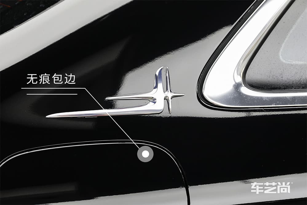 奔驰E300L黑色施工ROLIPS隐形车衣流程及效果展示（图三一）