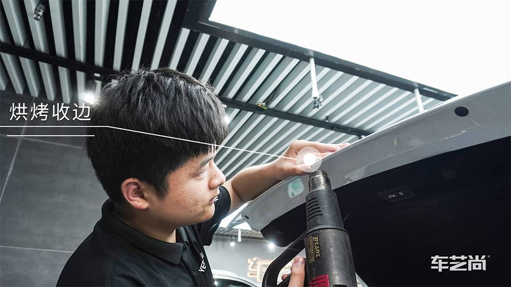 劳斯莱斯幻影白色施工威固漆面保护膜过程及效果展示（图一九）