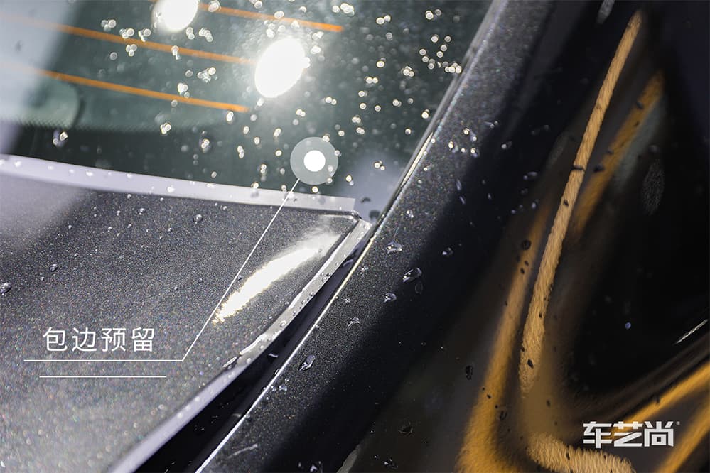 宝马M5黑色施工威固漆面保护膜过程及效果展示（图十三）