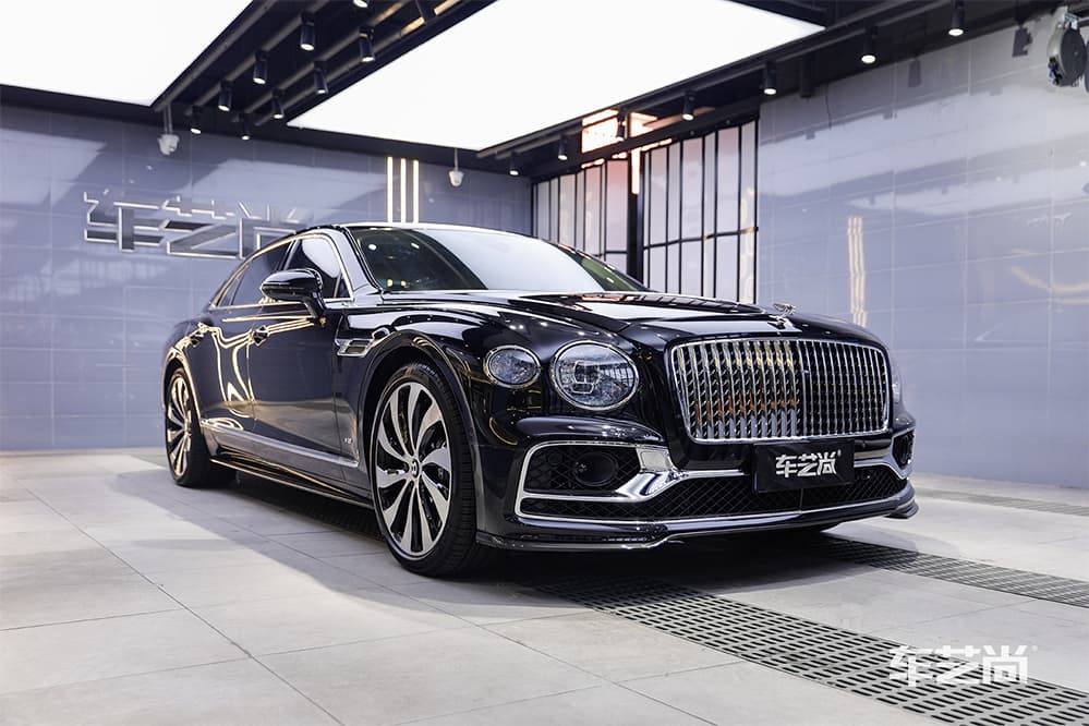 宾利飞驰施工Llumar龙膜隐形车衣过程及效果展示（图十）