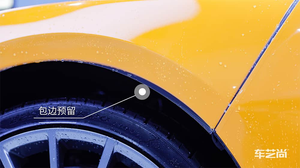 迈凯伦黄色施工威固漆面保护膜流程及效果展示（图一一）