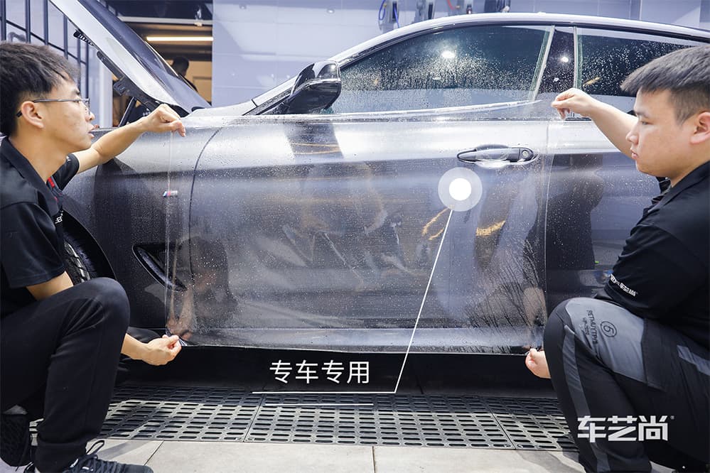 宝马3GT施工威固漆面保护膜过程及效果展示（图五）