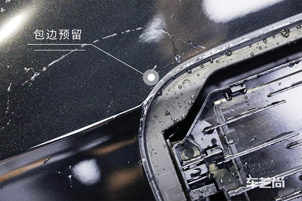 奔驰迈巴赫480施工威固漆面保护膜过程及效果展示（图一四）