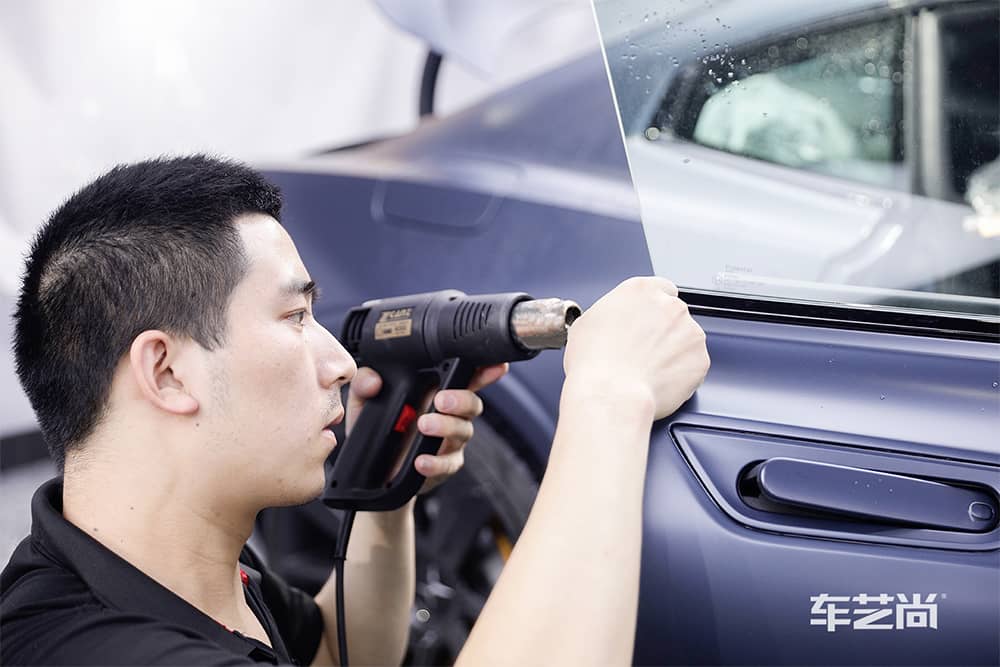 极星 Polestar 1施工威固漆面保护膜过程及效果展示（图一一）