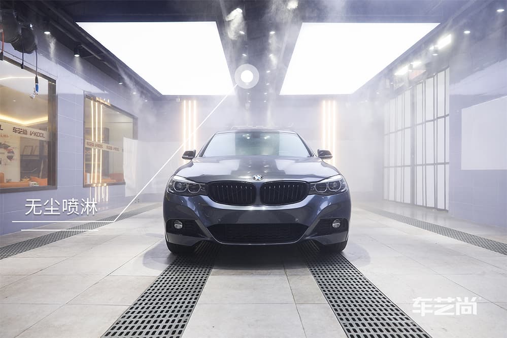 宝马3GT施工威固漆面保护膜过程及效果展示（图一）