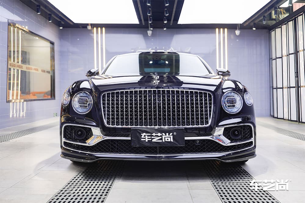 宾利飞驰施工Llumar龙膜隐形车衣过程及效果展示（图八）