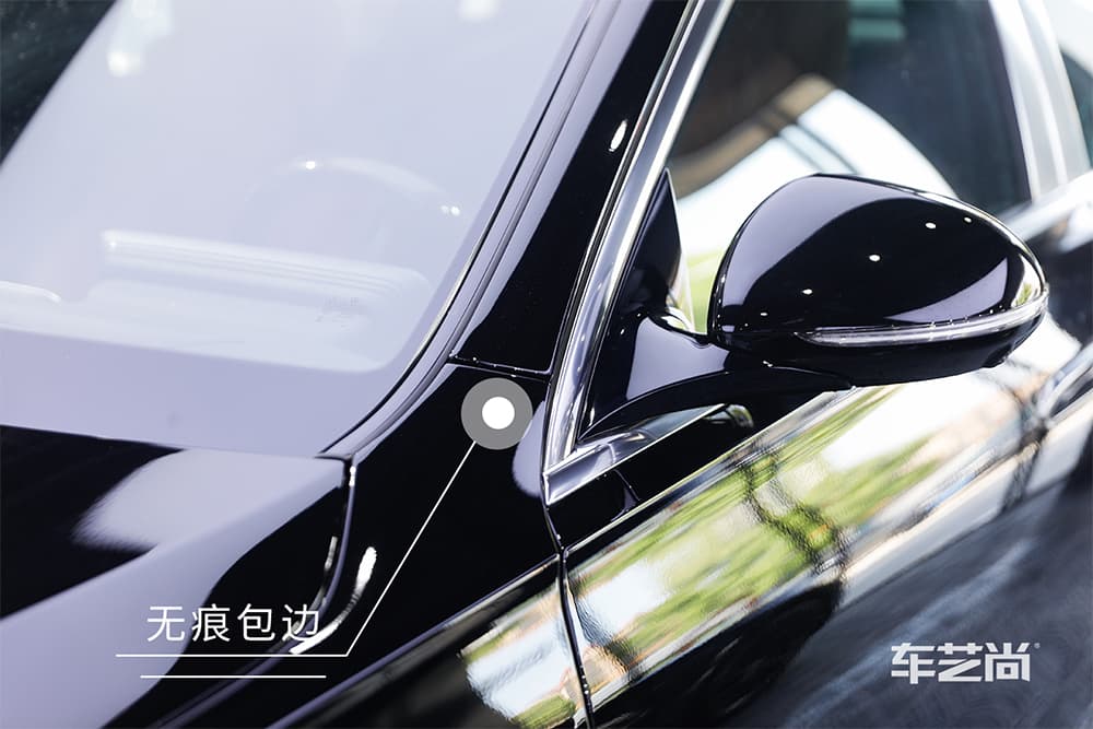 奔驰迈巴赫S480施工威固漆面保护膜过程及效果展示（图二二）