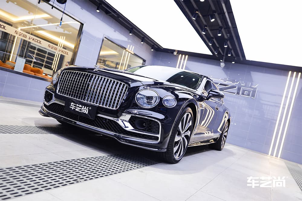 宾利飞驰施工Llumar龙膜隐形车衣过程及效果展示（图六）