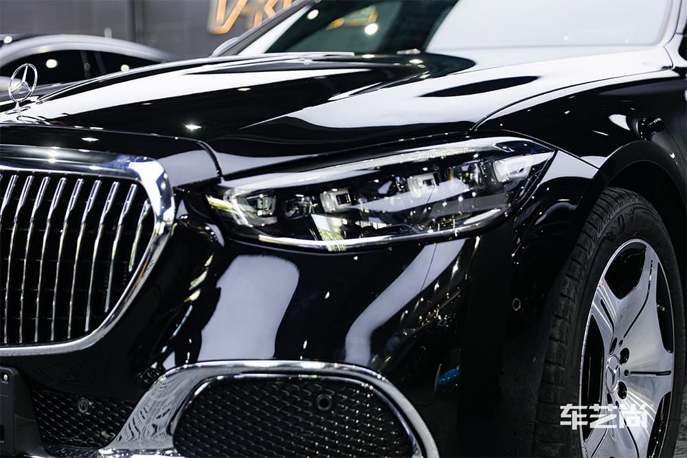 奔驰迈巴赫S480施工威固漆面保护膜过程及效果展示（图二一）