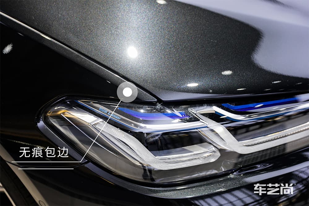 宝马M5黑色施工威固漆面保护膜过程及效果展示（图十七）