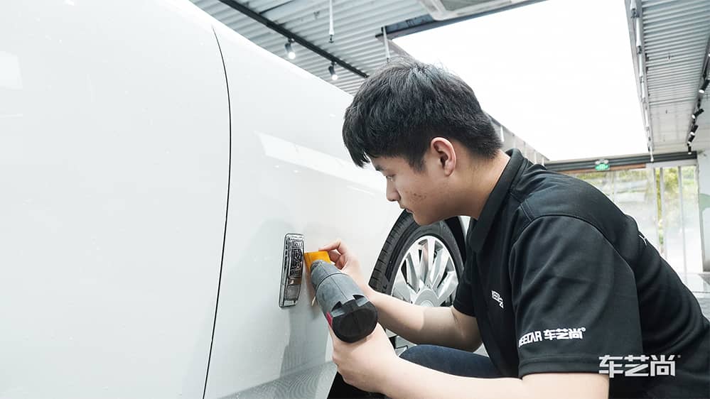 劳斯莱斯幻影白色施工威固漆面保护膜过程及效果展示（图二十）