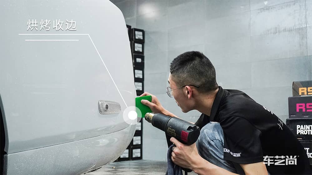 劳斯莱斯幻影白色施工威固漆面保护膜过程及效果展示（图一八）