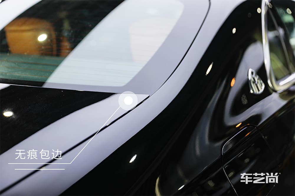 奔驰迈巴赫S480施工威固漆面保护膜过程及效果展示（图二九）