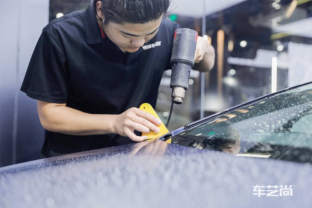 极星 Polestar 1施工威固漆面保护膜过程及效果展示（图一五）