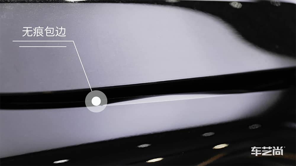 奔驰GLC260黑色施工威固漆面保护膜流程及效果展示（图二六）