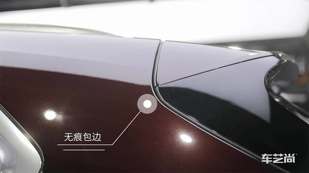 施工威固漆面保护膜无痕包边