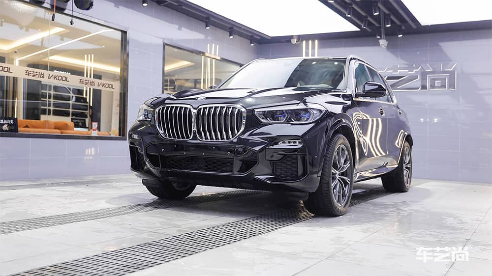 威固隐形车衣施工侧面