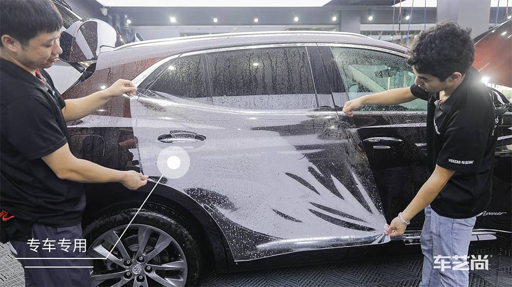 施工威固漆面保护膜专车专用