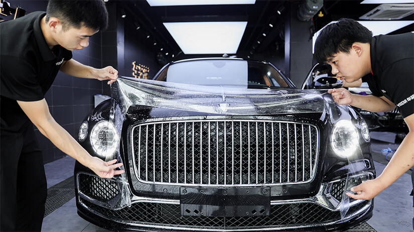 宾利贴威固隐形车衣