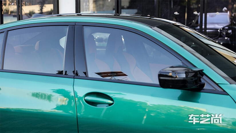 车艺尚贴隔热膜效果