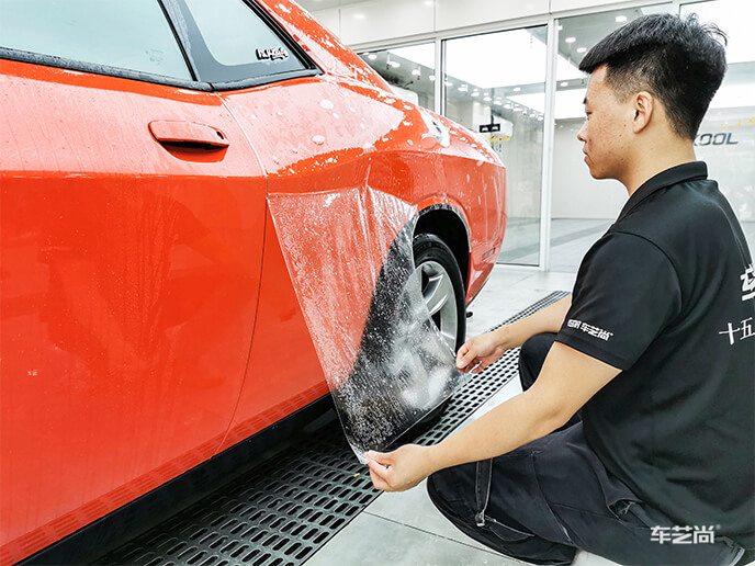 车艺尚贴膜细节