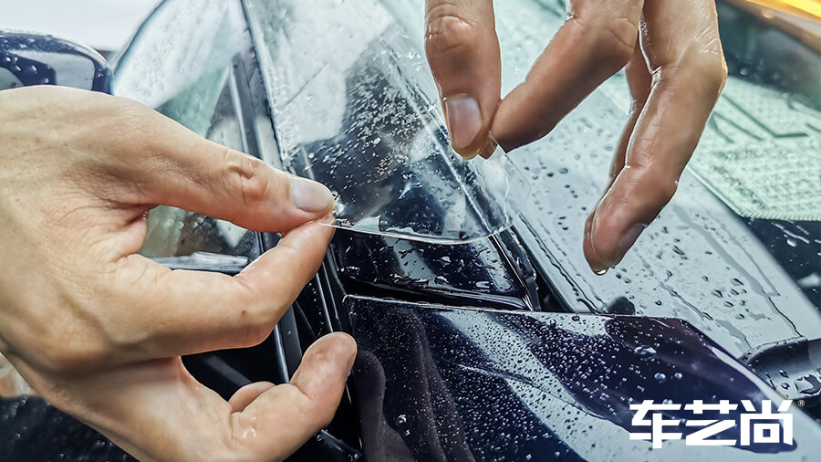 宝马3系炭黑施工威固车衣+玻璃膜案例（图7）