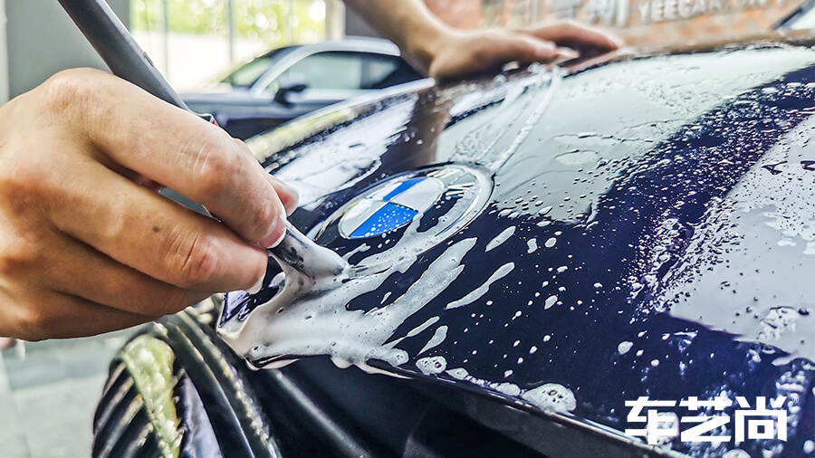 宝马3系炭黑施工威固车衣+玻璃膜案例（图4）