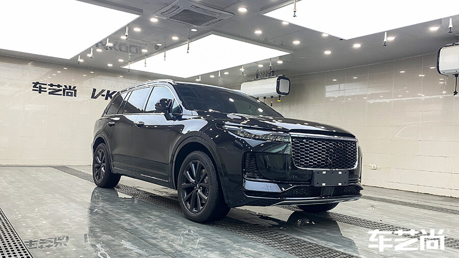 理想one黑色施工威固隔热膜VK70加VK25案例（图1）