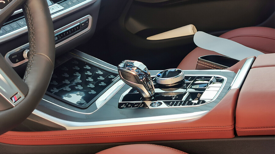 宝马X7黑色施工威固隐形车衣案例（图10）