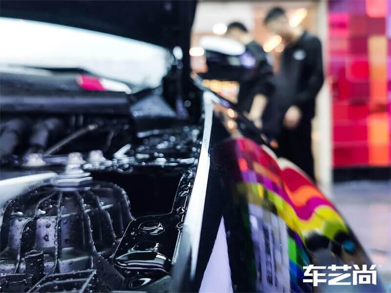 奔驰E级黑色施工罗利普斯隐形车衣RS80（图10）