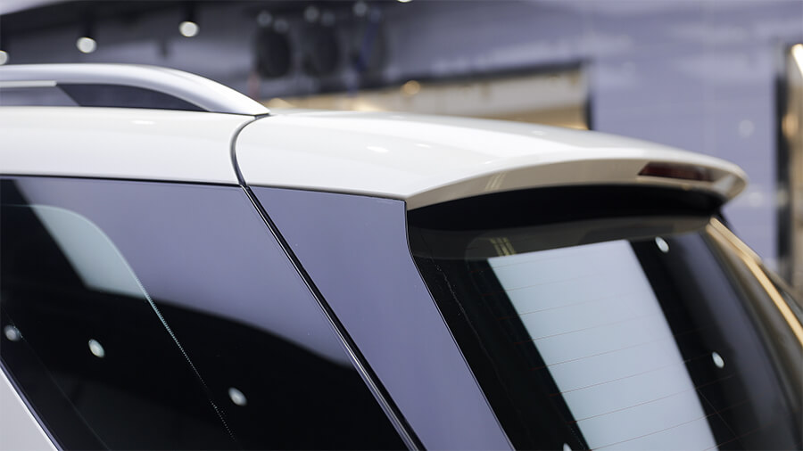 奔驰gle63白色施工威固隐形车衣v100（图10）