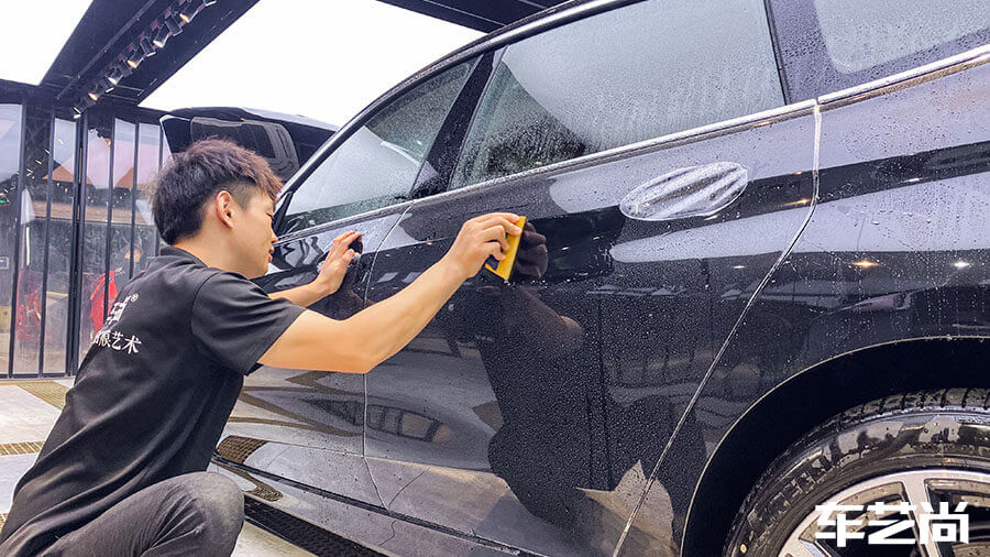 宝马6GT黑色施工威固隐形车衣V10（图7）