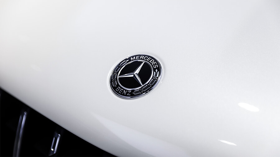 奔驰gle63白色施工威固隐形车衣v100（图13）