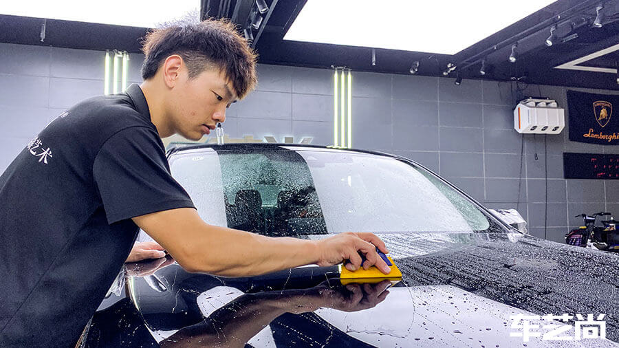 宝马6GT黑色施工威固隐形车衣V10（图1）