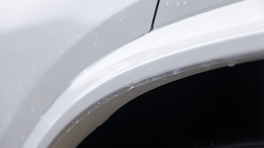 奔驰gle63白色施工威固隐形车衣v100（图7）