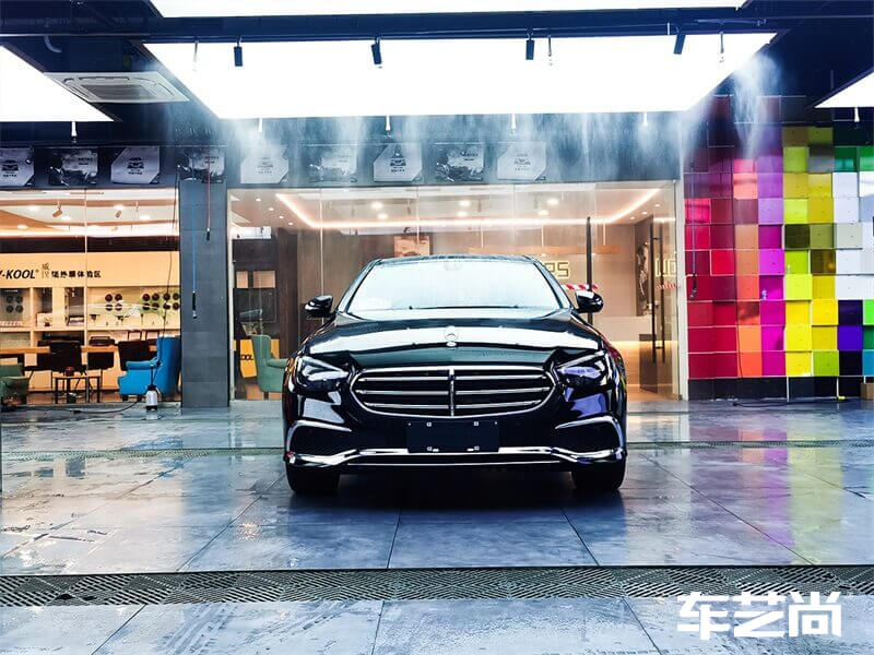 奔驰E级黑色施工罗利普斯隐形车衣RS80（图1）