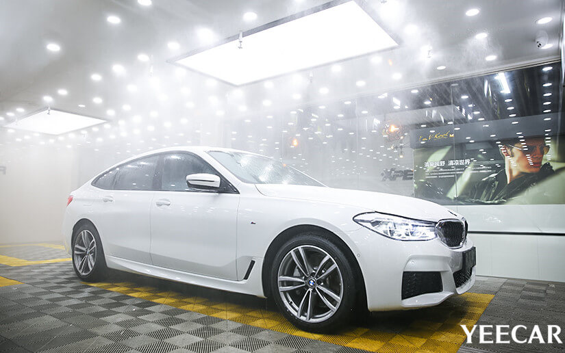 宝马6GT白色施工YEECAR隐形车衣（图1）