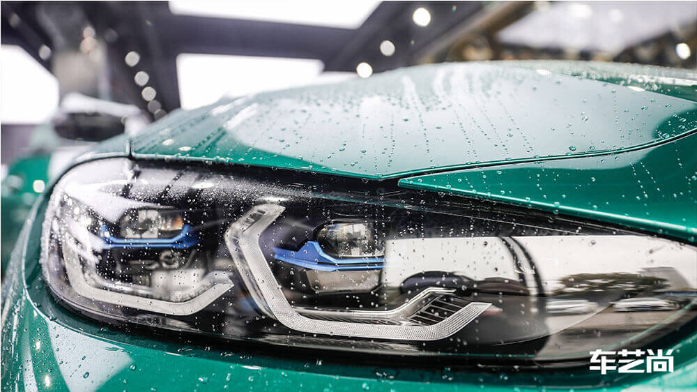 宝马M4绿色施工威固隐形车衣（图3）