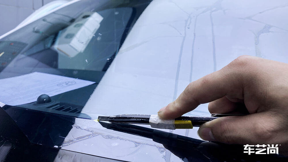 小鹏G3蓝色施工龙膜隔热膜畅悦80+35（图3）