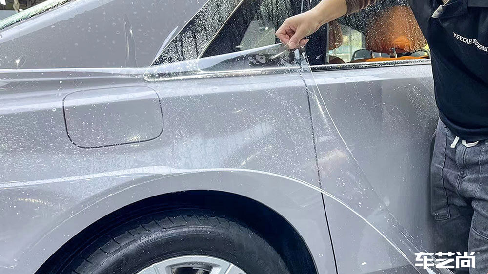 劳斯莱斯古斯特银色施工罗利普斯隐形车衣90(图6)