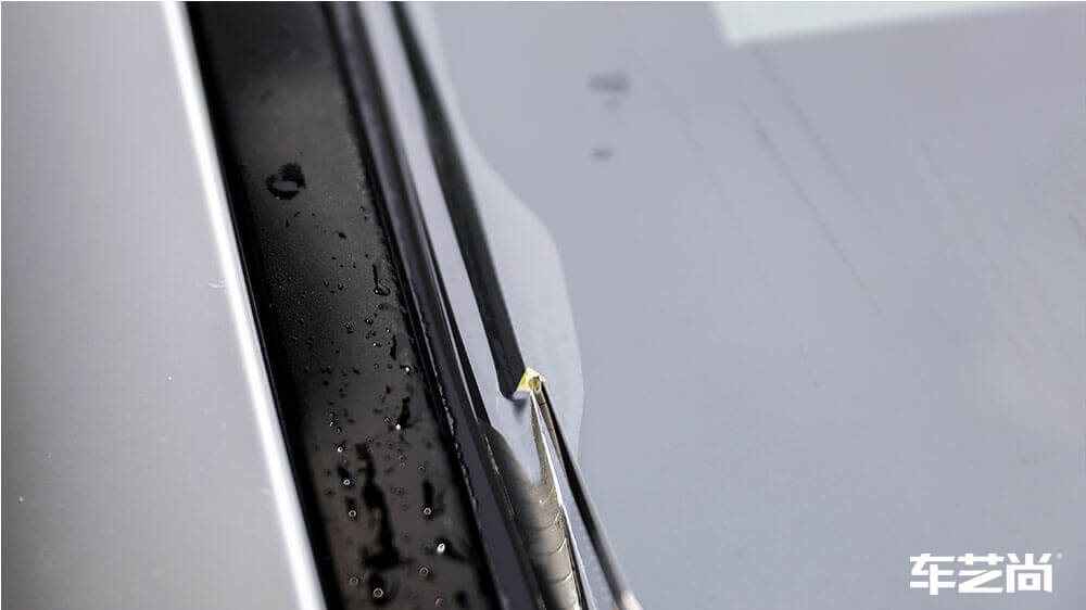 极氪001白色施工威固玻璃膜（图3）