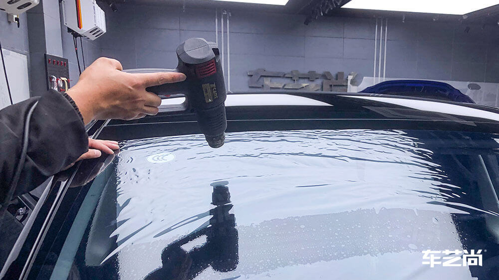 特斯拉MODEL-Y黑色施工龙膜隔热膜畅悦系列（图3）