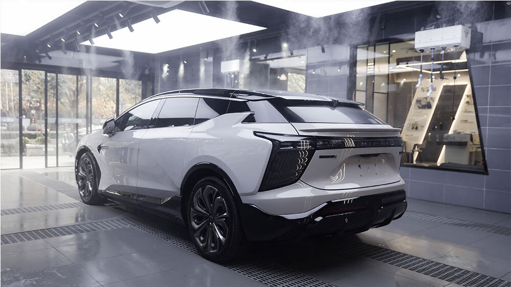 高合HiphiX灰色施工威固隐形车衣（图3）