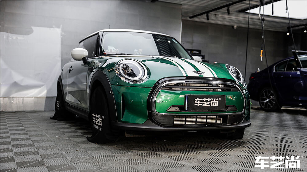 MINI cooper绿色施工威固隐形车衣（图12）