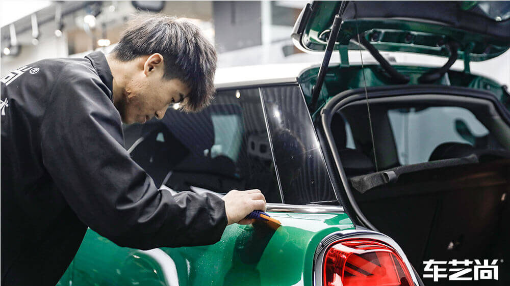 MINI cooper绿色施工威固隐形车衣（图6）