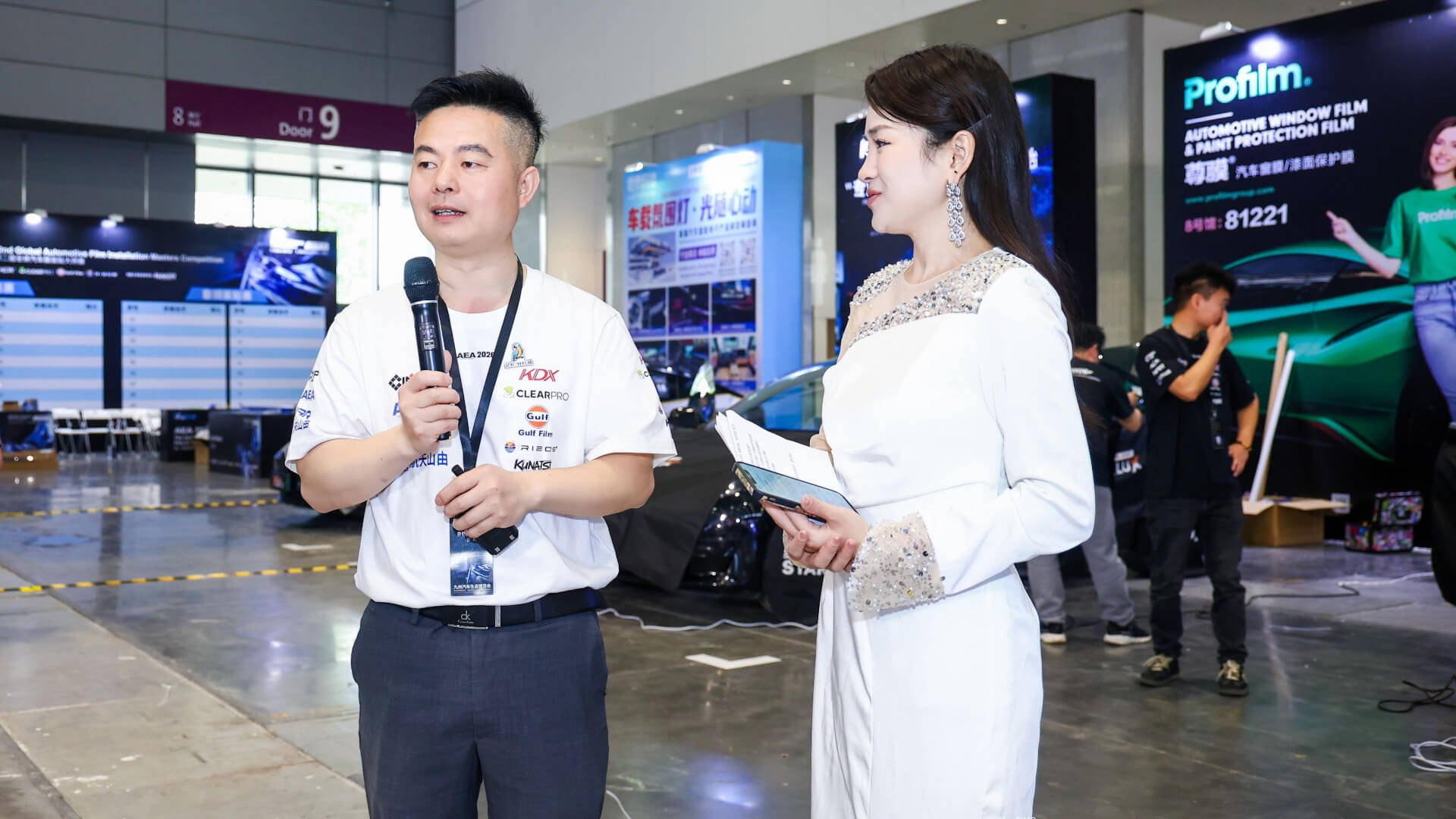 车艺尚闪耀九州展：技术总监执裁AEA，太原店技师获得窗膜第一