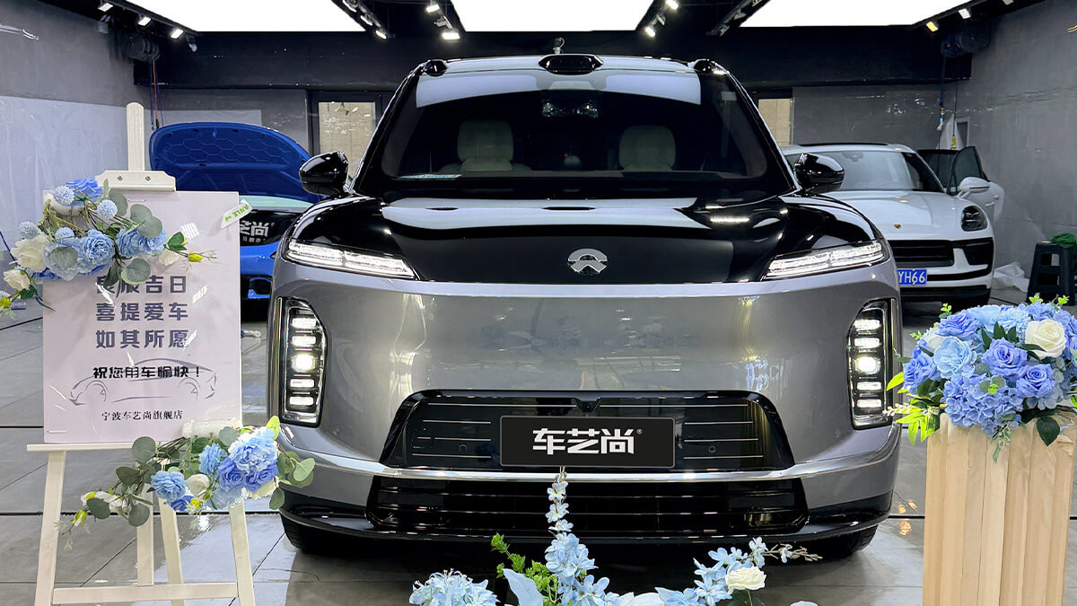 别乱贴！蔚来 ES9 调光玻璃很娇贵